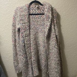Warm sweater cardigan